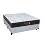 Imagem de Cama Box Casal + Colchão Semi Ortopédico Extra Firme Espuma D33 Comfort Prime 72x138x188 Branco