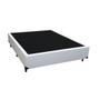 Imagem de Cama Box Casal + Colchão Semi Ortopédico Extra Firme Espuma D33 Prime Colchões 138x188x72 Branco