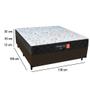 Imagem de Cama Box Casal + Colchão Semi Ortopédico Extra Firme Espuma D33 Prime Colchões 138x188x72