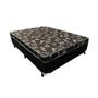 Imagem de Cama Box Casal Conjugado Ortopédico Sleep Black 138x188x53