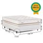 Imagem de Cama Box Casal Herval Irland, Molas Maxspring, 138 cm