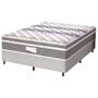Imagem de Cama Box Casal King Colchão Molas Ensacadas Com Pillow Evolution Probel 193x203x70cm Suede Cinza
