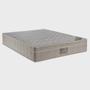 Imagem de Cama Box Casal Molas Ensacadas Airtech SpringPocket 138x188 Marrom - Ortobom