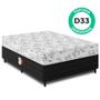 Imagem de Cama Box Casal Molas Ensacadas Espuma D33 Ultra Confort 138x188x50cm Vstore