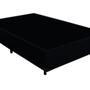 Imagem de Cama Box Casal Recanto do Sono Suede Preto 40x138x188