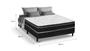 Imagem de Cama Box casal SEMI Ortopédica conjugada 49x138x188 Tampo Branco