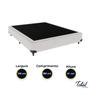 Imagem de Cama Box Casal Sintético Branco