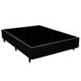 Imagem de Cama Box Casal Sintético + Colchão De Espuma D33 - Sereneprime - 138cm Preto