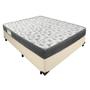 Imagem de Cama Box Casal Sintético + Colchão De Espuma D33 - SerenePrime - 138cm