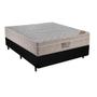 Imagem de Cama Box Casal Sintético + Colchão Ortobom Airtech Molas Ensacadas 65x138x188 Preto