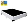 Imagem de Cama Box Casal Sintético SerenePrime Branco 138x188x40