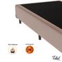 Imagem de Cama Box Casal Suede Bege