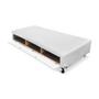 Imagem de Cama Box Closet Solteiro  Poli Tecido White (78x188x27) - Castor