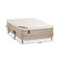 Imagem de Cama box + Colchão Casal Castor Premium Tecnopedic One face Bege 138 x 188 x 70