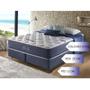 Imagem de Cama Box Colchão Casal Queen Size com Molas Ensacadas e Espuma Visco Gel Blue Sea Anjos