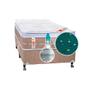 Imagem de Cama Box + Colchão Castor Com Massageador Solteiro Niponpedic One Face Tecnopedic 88x188x59cm