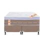Imagem de Cama Box + Colchão Castor Queen Premium Niponpedic One Face Tecnopedic 158x198x59cm