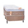 Imagem de Cama Box + Colchão Castor Solteiro Premium Niponpedic One Face Tecnopedic 88x188x59cm
