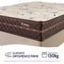 Imagem de Cama Box Colchão King Ortopédico Firme Espuma D33 Antialérgico Certificado 193x203x58cm - BF Colchões