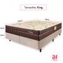 Imagem de Cama Box Colchão King Ortopédico Firme Espuma D33 Antialérgico Certificado 193x203x58cm - BF Colchões