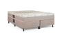 Imagem de Cama Box - Colchão King Size Class Molas Pocket One Face Castor com Box SI 180x200x65cm