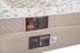Imagem de Cama Box - Colchão King Size Class Molas Pocket One Face Castor com Box SI 180x200x65cm