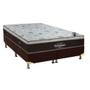 Imagem de Cama Box : Colchão Molas SuperPocket Ensacadas Ortobom Sleep King + Box Suede Brown (193x203)