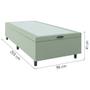 Imagem de Cama Box com Baú 0,96m com 41cm de Altura Prince Bege