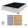 Imagem de Cama Box com Baú Branco e Colchão Casal King Best Anjos