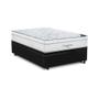 Imagem de Cama Box Com Baú Casal Blindado + Colchão De Molas Ensacadas - Ortobom - Freedom 138x188x74cm