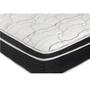 Imagem de Cama Box Com Baú Casal Branco + Colchão De Molas Ensacadas - Ortobom - Elegant SuperPocket 138x188x70cm