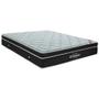Imagem de Cama Box Com Baú Casal Branco + Colchão De Molas Ensacadas - Ortobom - Elegant SuperPocket 138x188x70cm
