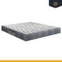 Imagem de Cama Box Com Baú Casal + Colchão D33 Ortobom Iso 100 138cm