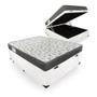 Imagem de Cama Box com Baú Casal  + Colchão de Espuma D33 ISO100 Ortobom 138xx188