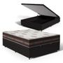 Imagem de Cama Box Com Baú Casal + Colchão De Molas - Anjos - Classic Superlastic 138cm