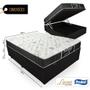 Imagem de Cama Box Com Baú Casal + Colchão De Molas - Probel - Prodormir Sleep Black 138cm