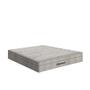 Imagem de Cama Box Com Baú Casal Marrom + Colchão De Molas Ensacadas - Ortobom - AirTech SpringPocket - 138x188x67cm