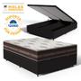 Imagem de Cama Box Com Baú King + Colchão De Molas - Anjos - Classic Superlastic 193cm