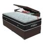 Imagem de Cama+ Box com Bau Ortobom Colchão Solteiro com Molas Ensacadas