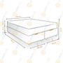 Imagem de Cama Box Com Baú Queen + Colchão De Espuma D33 - Castor - Sleep Max 158cm 