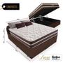 Imagem de Cama Box com Baú Queen + Colchão de molas - Anjos - Classic Superlastic 158cm