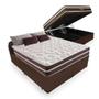 Imagem de Cama Box com Baú Queen + Colchão de molas - Anjos - Classic Superlastic 158cm