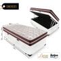 Imagem de Cama Box com Baú Solteiro + Colchão de molas - Anjos - Classic Superlastic 88cm