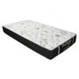 Imagem de Cama Box Com Baú Solteiro + Colchão De Molas - Probel - Sleep Black 88cm