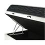 Imagem de Cama Box Com Baú Solteiro + Colchão De Molas - Probel - Sleep Black 88cm