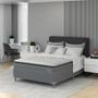 Imagem de Cama Box com Colchão Casal Classic com Espuma D40 (66x138x188) Cinza