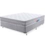 Imagem de Cama Box com Colchão Casal Premium Molas Ensacadas com Espuma D33 Astronasa 138x188cm BF Colchões