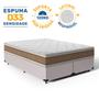 Imagem de Cama Box com Colchão de Espuma D33 Double Face Air Pro Força Anjos Queen 158cm