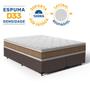 Imagem de Cama Box com Colchão de Espuma D33 Double Face Air Pro Força Anjos Queen 158cm