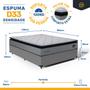 Imagem de Cama Box com Colchão de Espuma D33 Pillow Top Maxx Casal 138cm